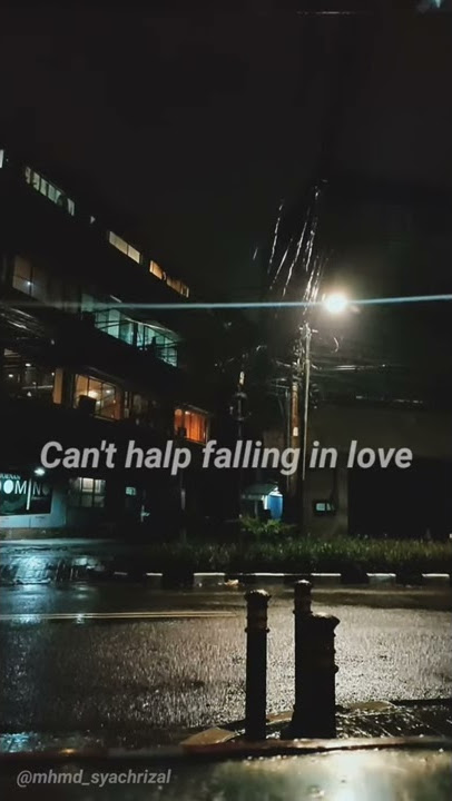 Status Wa Can't help falling in love, remix by gustixa