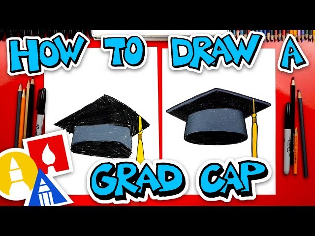 How To Draw A Graduation Cap - YouTube