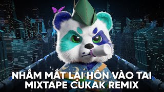 Nhắm Mắt Lại Hôn Vào Tai Nhớ Em Anh Không Thể Nào Cai Remix - Thủy Triều Remix - Nhạc Trẻ Remix 2024