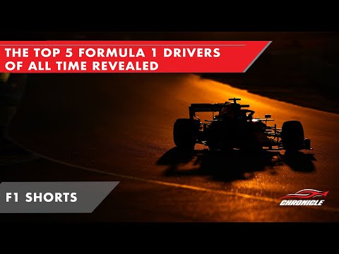 The Top 5 Formula 1 Drivers Of All Time Revealed ???? #Shorts