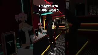 Logging Into a full VRChat World Logging Into a full VRChat World