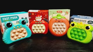 Hello Kitty Toys | 10 Minutes Satisfying with Unboxing Push Pop It Fidget Toy Set ASMR