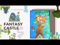 Fantasy Castle Painting | BY: MOON RATHORE | Art By Moon