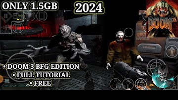 📲 How To Download Doom 3 BFG Edition In Android|Doom 3 BFG Edition Mobile Gameplay Full Tutorial2024