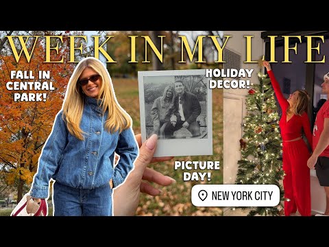 أسبوع في حياتي ديكور شقة العطلة يوم بولارويد في سنترال بارك تجديد خزانة الملابس لفصل الشتاء