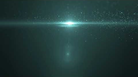 green light with particle background Animation - Download Stock Footage