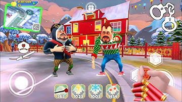 Dark Riddle CHAPTER4 ( Mod Skin Christmas Tree Neighbor ) Fun Play Guide | Part 1