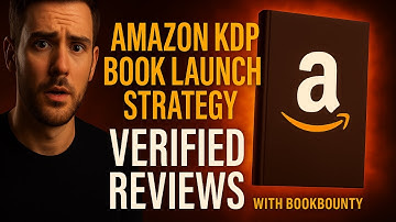 Amazon KDP Book Launch Strategy: Verified Reviews with BookBounty