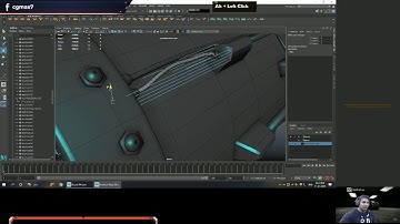 live session Part 3 the star wars hard surface modeling in Maya