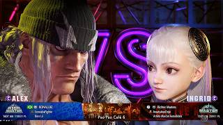 Street Fighter 6 - BONALUIZ (Alex) vs Richter Masters (Ingrid)