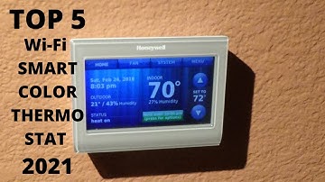 Top 5: Best Touch Wi-Fi Smart Thermostat with Touchscreen Color Display, Works with Alexa 2021