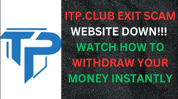 Itp.club Update itp.corp Website down How to withdraw all your money from the website