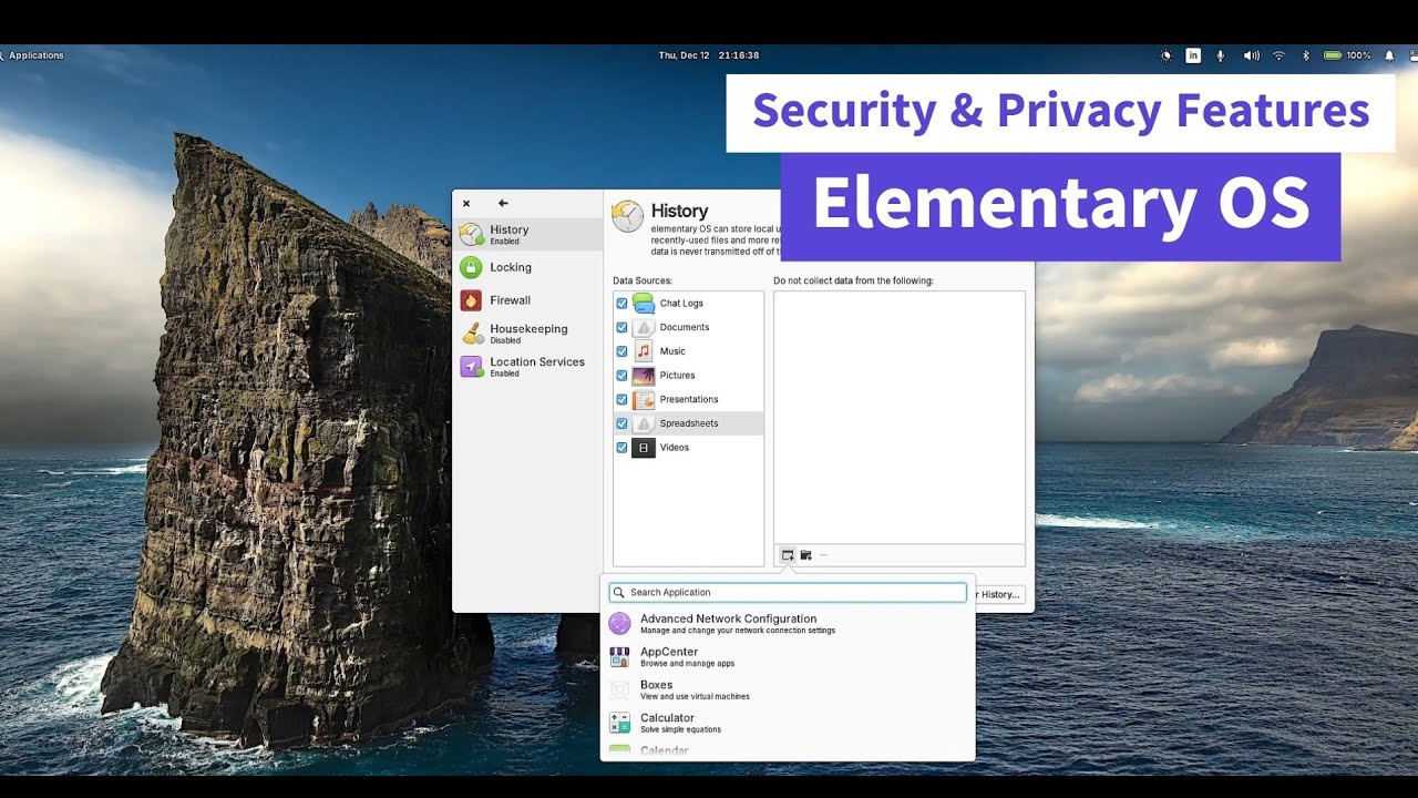 Quick Look at Security and Privacy Features of Elementary OS 8