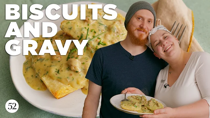 Erin & Derek Make Biscuits & Gravy | Bake It Up a ...