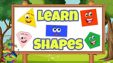 Learn Shapes for Kids: Fun and Educational Shape Learning Video | Ink Splash Animation