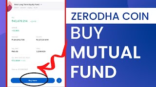 How to Buy Mutual Funds in Zerodha Coin | Zerodha Coin Mutual Fund Add Process screenshot 3