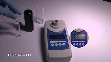 Ozone Test Kit for Bottled Water