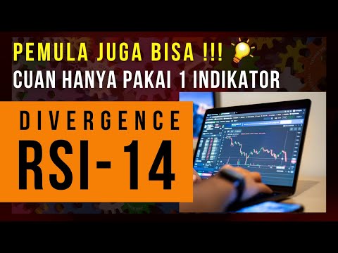 🔵Jurus Jitu Profit Konsisten Dengan Divergence RSI 14 !!!