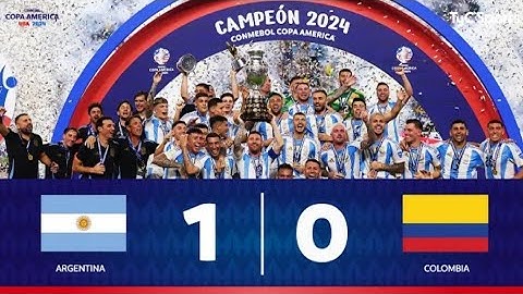 Argentina Trophy Lifting Moment 🎉🏆| Copa America Final 2024 | Argentina vs Colombia
