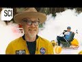 Testing the Fire Extinguisher Scene from the Movie Gravity | MythBusters Jr.