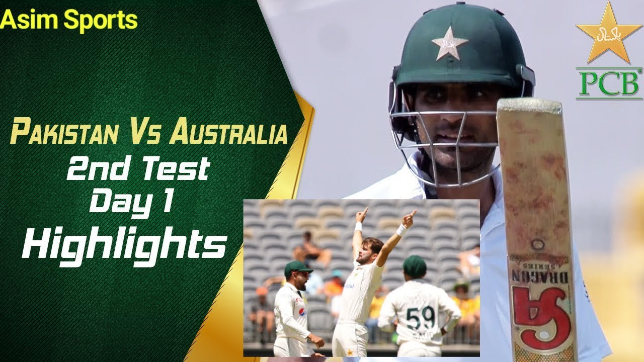 Pakistan Vs Australia Second test Day 1 Full Highlights Pak VS Aus highlights YouTube
