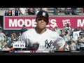 New York Yankees&#39; Aaron Judge hits a double