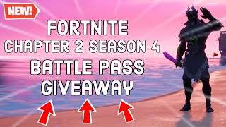 In today's video, like the title says, i am having a giveaway for
fortnite chapter 2 season 4 battle pass. also showing off gameplay
once again anot...