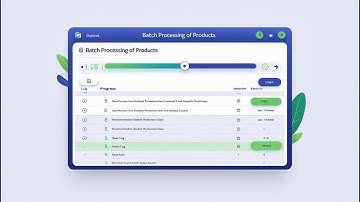 Batch Processes for product