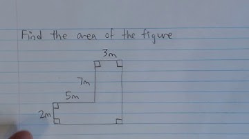 Finding the Area of a Composite Figure (Example)