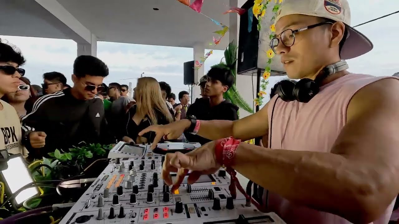 HOUSE MUSIC MIX - APOLLONIO DJ | LIVE SET | LA TERRAZA - HUANCHACO | 4K QUALITY @fluminalmusic