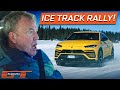 Clarkson Races a Lamborghini Urus on an Ice Track | The Grand Tour