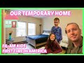 ROOM TOUR - TEMPORARY HOUSE - FIL-AM KIDS FIRST TIME IN AMERICA - Seattle, Wa
