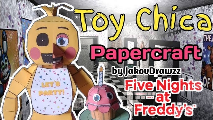 funtime foxy papercraft i made! : r/fivenightsatfreddys