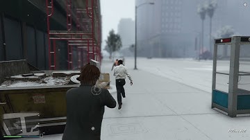 How To Scare NPCS In GTA...