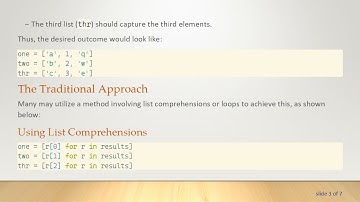 Efficiently Extract Elements from Tuples in Python with zip