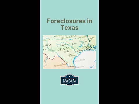 Here's how the foreclosure process works here in Texas.