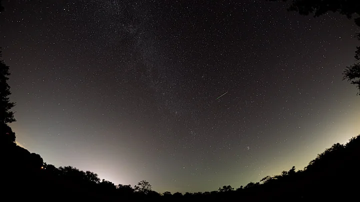 13 August 2015 Perseids Meteor Shower 4K Timelapse