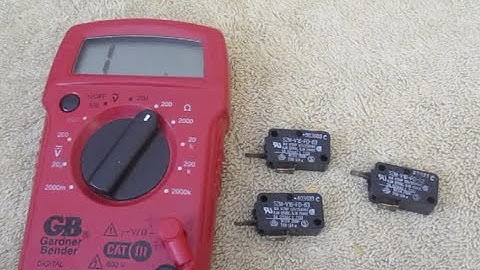 Microwave not Working How to Test Door Latch Switch SZM-V16-FD-62 SZM-V16-FD-63 Microswitch