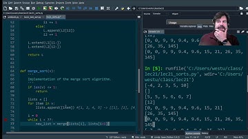 CSCI 1100 Turner Lecture21 continued Part2 MergeSort