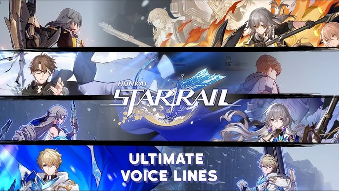 Why i couldn't make a jp dub tier list 😆 Honkai: Star Rail