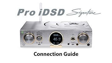 Pro iDSD Signature Connection Guide