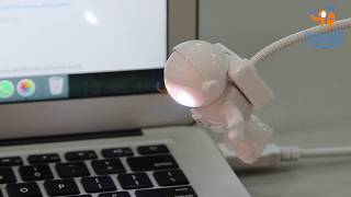 Astronaut USB Night Light | Spaceman USB Keyboard Night Light | Bigsmall screenshot 4