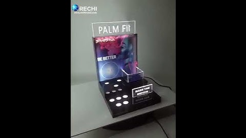 RECHI |Custom Counter Acrylic Display Manufacturing Factory| Counter Acrylic Vape Retail POS Display