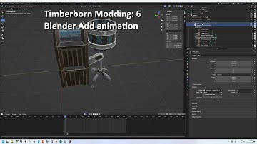Timberborn Modding: 6 Blender Add animation