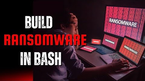 How I Used Linux Bash to Create Ransomware | Bash Scripting for Cybersecurity - A Udemy Course