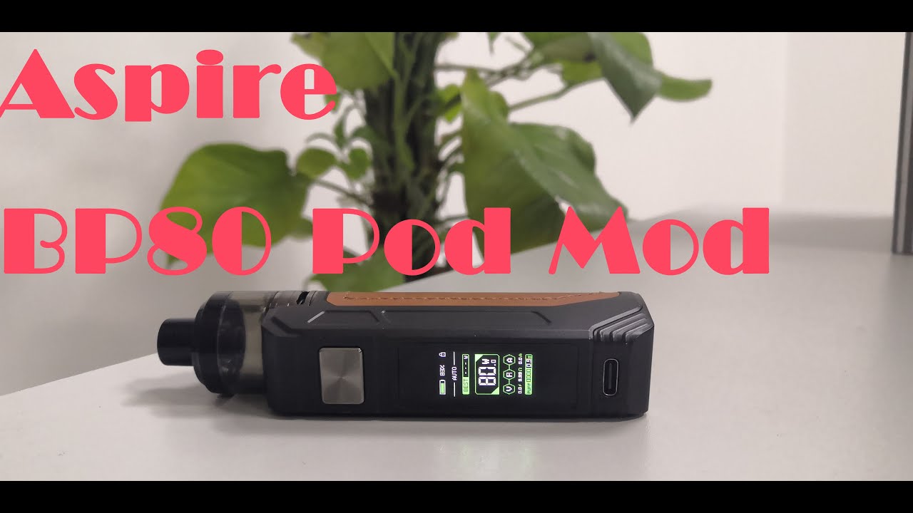Aspire BP80 Kit 80W 2500mAh 4.6ml Pod Mod Kit