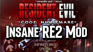 AMAZING NEW RE2 MOD || Resident Evil: Code Nightmare || New Enemies, Story Areas & More || Part 1 screenshot 3