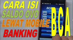 CARA ISI SALDO OVO LEWAT M-BCA - Durasi: 3.32. 