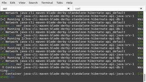 Programming {{ java maven blade hibernate derby }} standalone api