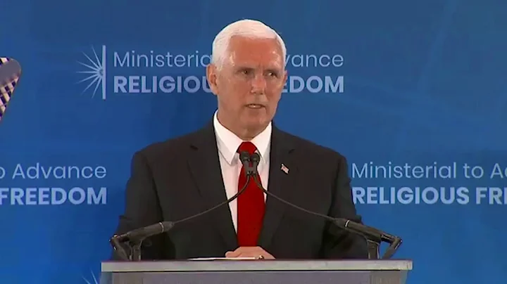 US Vice President speech at the Ministerial to Advance Religious Freedom